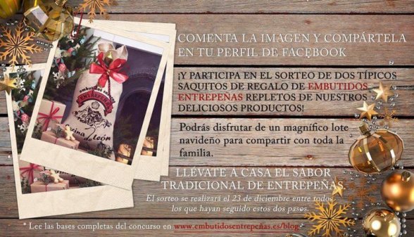 Ganadores de nuestros lotes navideños con productos de León