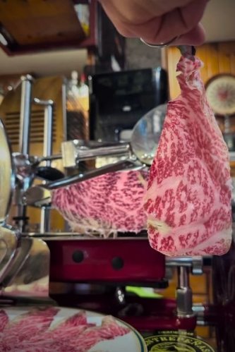 Cecina de Wagyu de Embutidos Entrepeñas