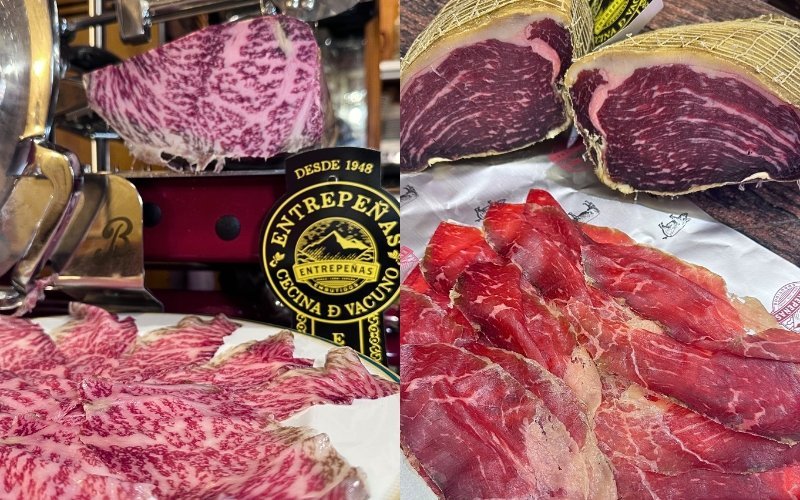Cecina de Wagyu y Cecina de Black Angus de Embutidos Entrepeñas