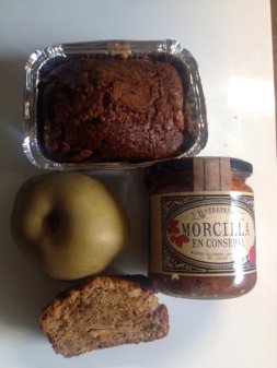 Bizcocho de Morcilla y Manzana Reineta